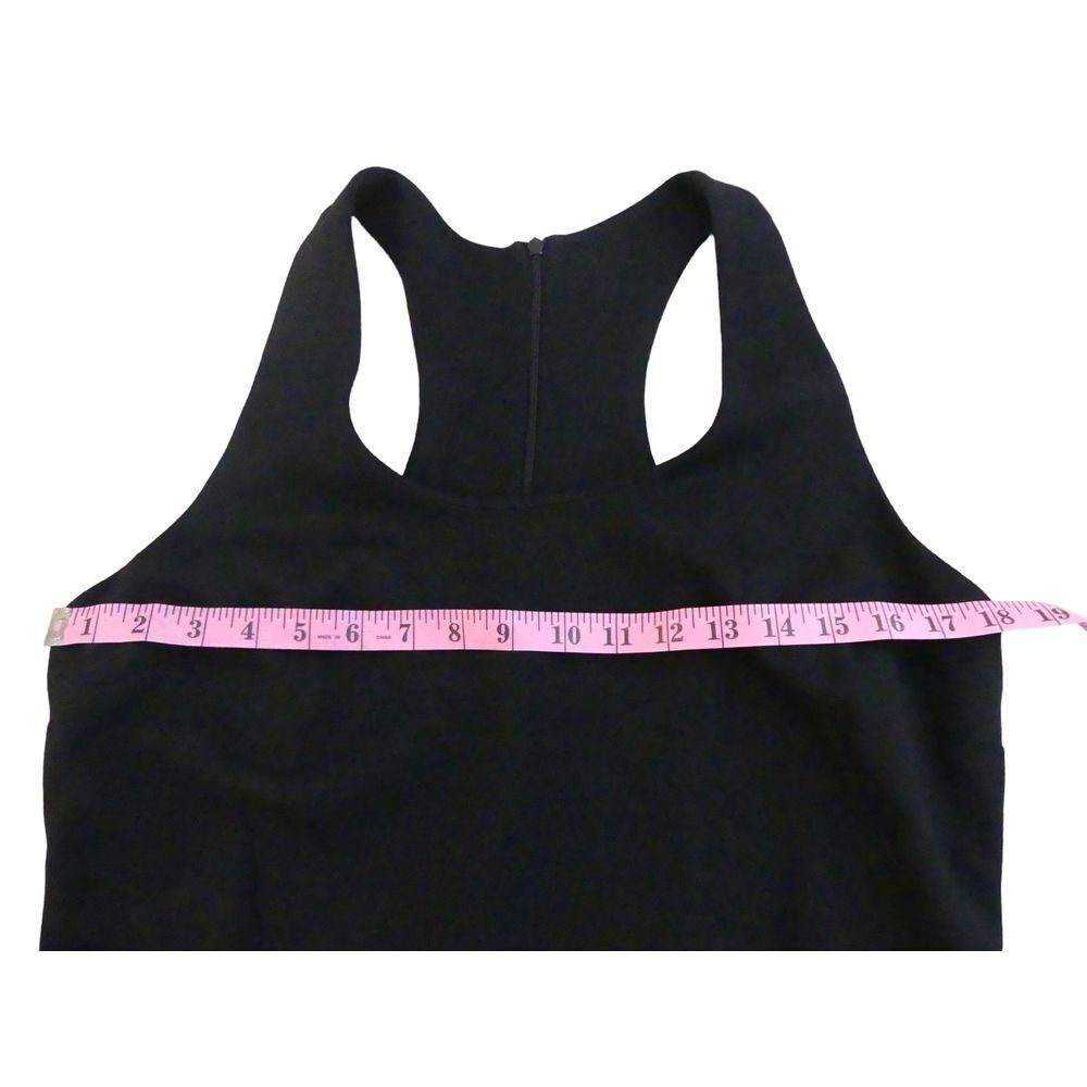 Boston Proper‎ Women's Black Stretch Bodycon Dress Size 12 Cocktail Party - Picture 6 of 7